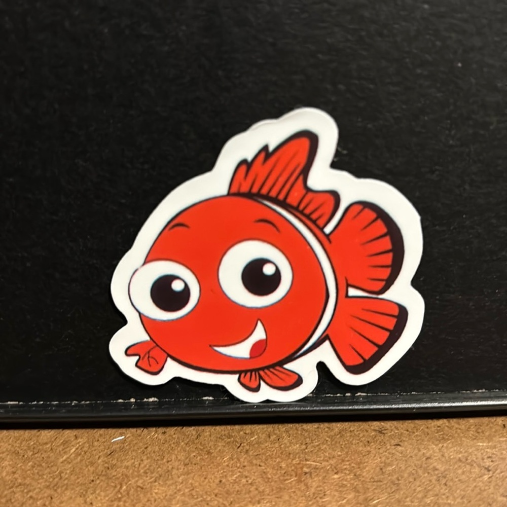 CLOWN FISH/ NEMO STICKER
